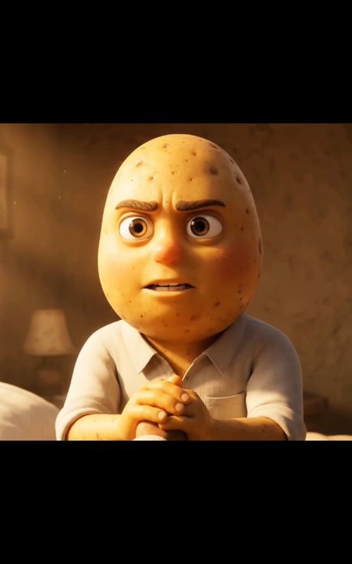 Kiya Nikamma Aloo ki Mehnat rang layegi ? 🔥 |Vegetable Story  — AI fruit video by @pushto_cartoon_story