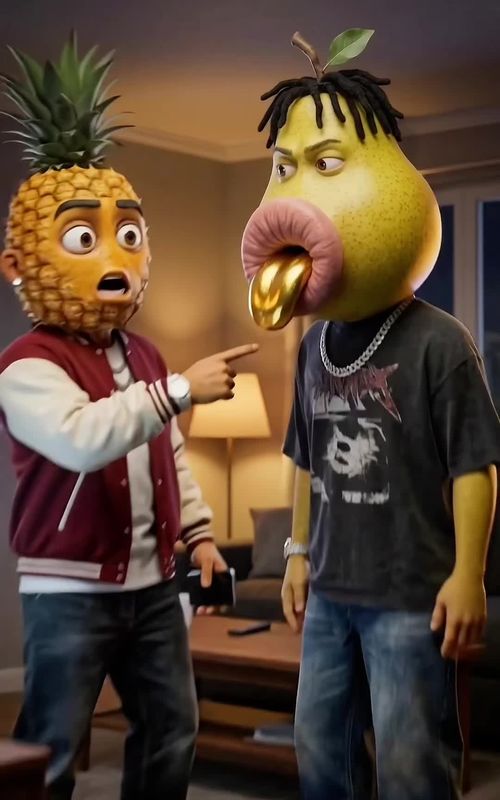 #tiktokmilestonechallenge #brainrot #ai #fruitdrama #fruits — AI fruit video by @mrfruitcuh