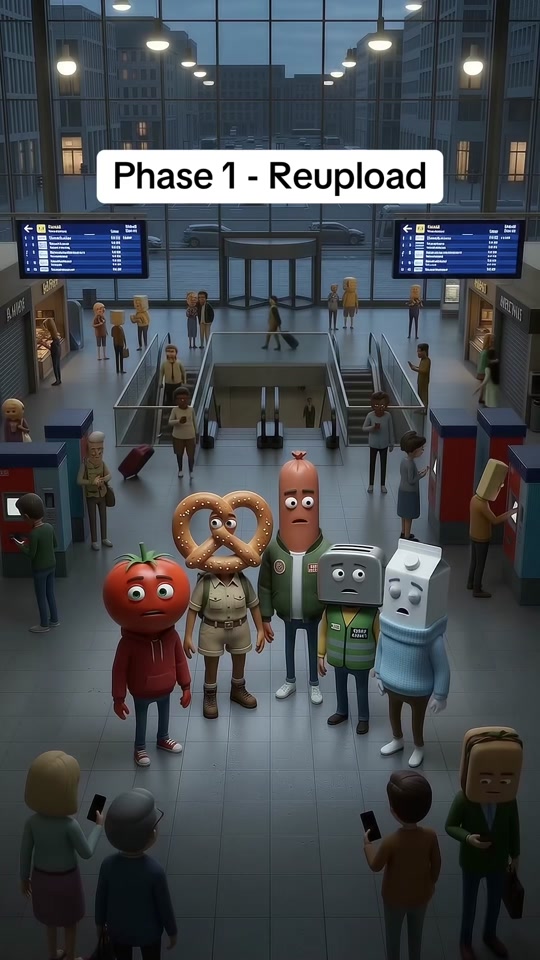 Phase 1 — AI fruit video by @endzeitdeutschland