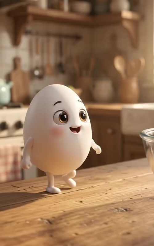 🍳 When Your Omelette Makes Itself! 😂✨ #AIFood #AIVideo #CuteFood #Omelette#Shorts  — AI fruit video by @mrszia_806