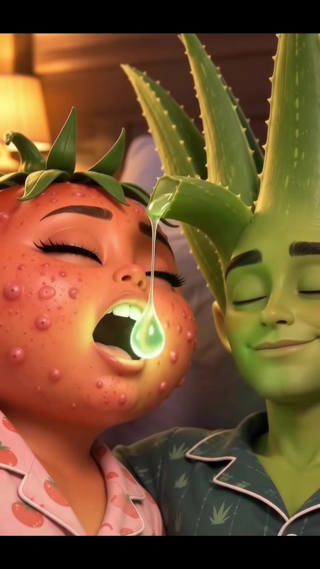 #tiktokgrowthchallenge #aistorytelling #3danimation #ai #aistory — AI fruit video by @veggiedramazone