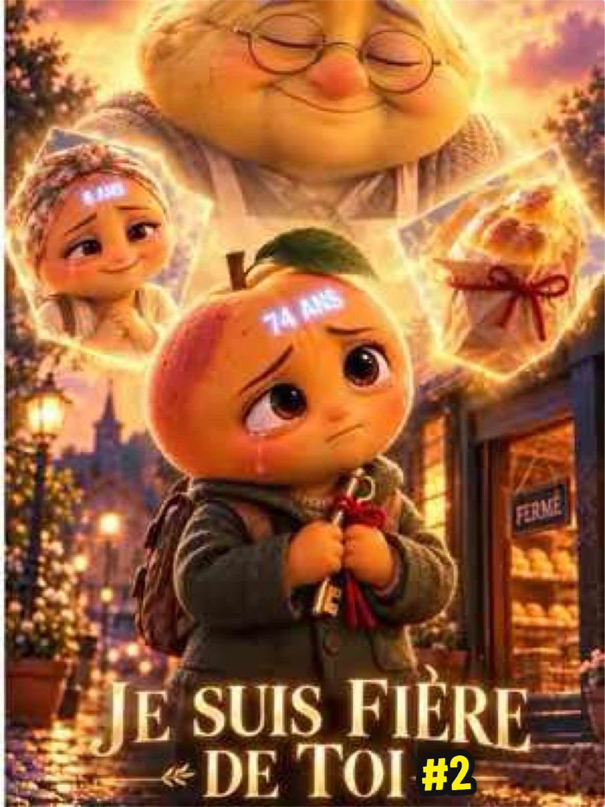 Je suis fière de toi pépin ...❤️ | épisode 2 #sadstory #tiktokfrance🇨🇵 #fruitstory #brainrots #ia — AI fruit video by @twistverse_ia