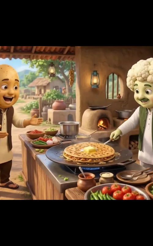 #allu #vegetablestory #aivagetables #emotionalstory #tiktokgrowthchallenge  — AI fruit video by @vegetable.cartoon.tv