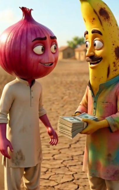 alu or lasan ma sy kon apny bap ka pasa bachta ha ya zaya krta ha 😥😮🤔😗 #creatorsearchinsights  # — AI fruit video by @manutoonworlad13