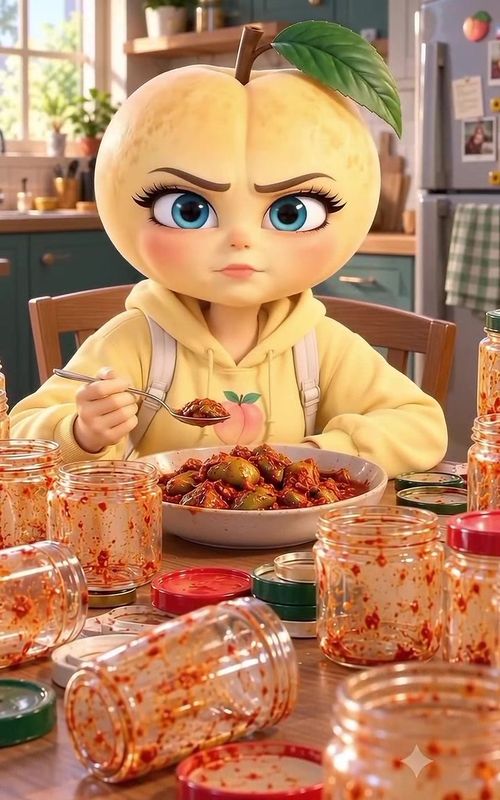 The goody girl 🤣#aivegetablevideo #funnyvideo #viralvideo #aivideo #viral  — AI fruit video by @ai_cat489