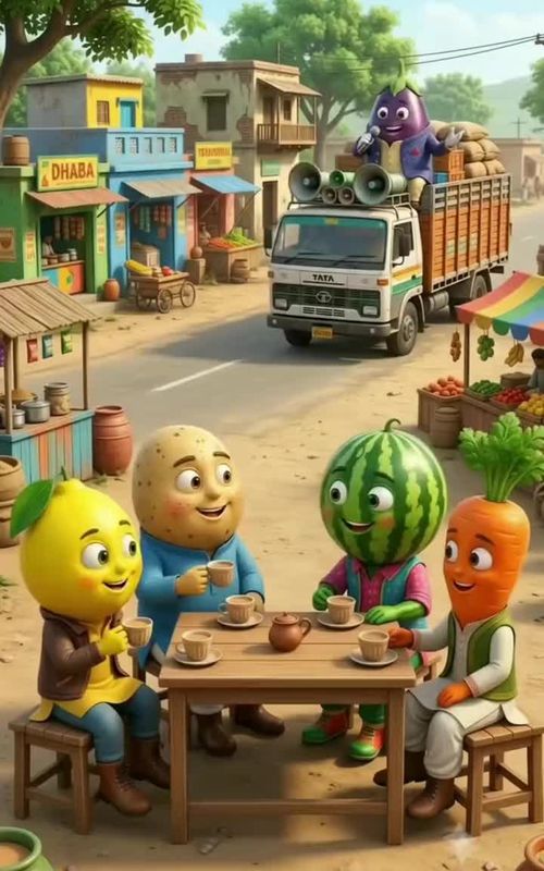 #aivegetablesvideo#vegetablestory#aivideos#viral#foryou — AI fruit video by @queen.jutt796