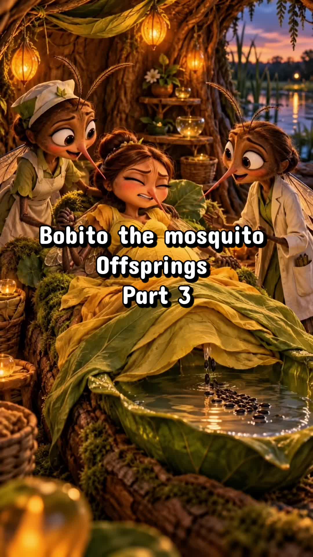 Part 3 Bobito The mosquito Offsprings #ai #aistory #fruitstory #fruit #viral — AI fruit video by @fruitheatre