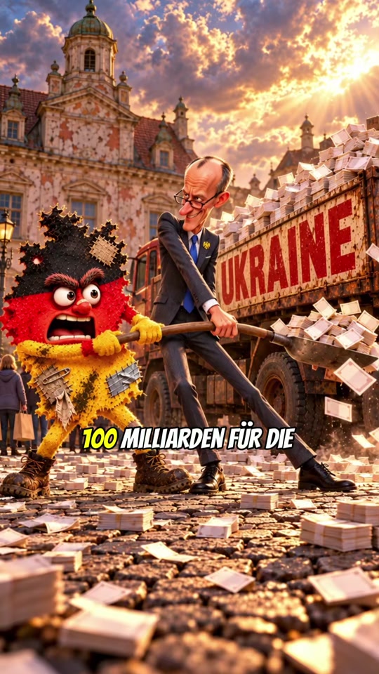 Was wäre, wenn die 100 Milliarden hier geblieben wären? 💶 Schreib dru... — AI fruit video by @geschichtenladen3