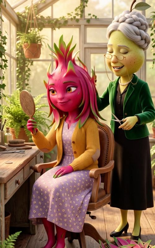 part 1 | #fruitdrama #aifruit  — AI fruit video by @luxewery