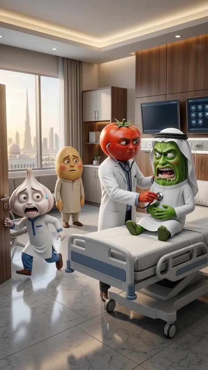part 7 #storytime #trending #vegitables #500k #kidscartoon  — AI fruit video by @sabzi_story_tv_official
