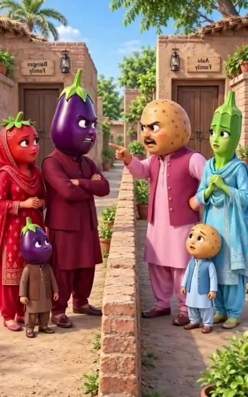#aivegetablesvideo#vegetablestory#aivideos#viral#foryou — AI fruit video by @queen.jutt796