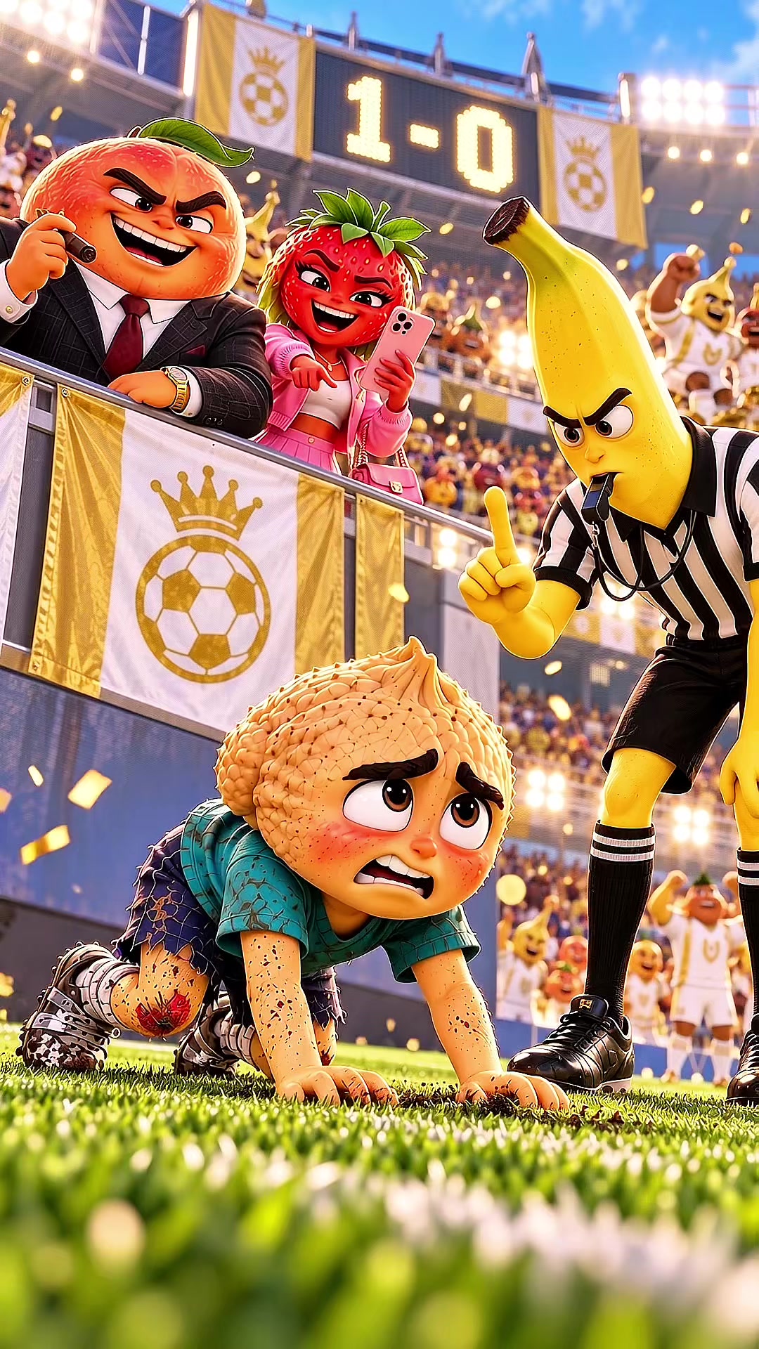 #fruit #fruitstory #frutinovelas — AI fruit video by @dtxrp1