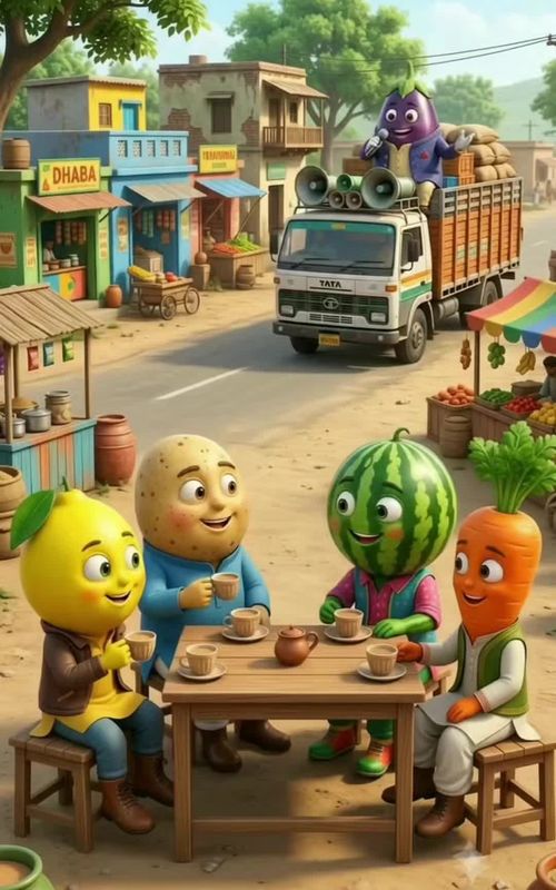 #fypシ #creatorsearchinsights #aivideos #vegetablestory #creatorsearchinsights  — AI fruit video by @viaruslbvrq