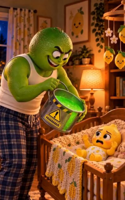 🍋‍🟩Lime Baby🍋‍🟩#sadstory #brainrot #aistory #usa #fooddrama — AI fruit video by @aicevisonary