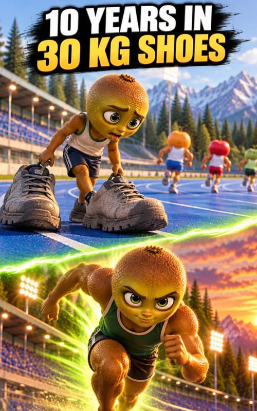 Last place for 10 years, then he took off his shoes ⚡️…Part 01 #part2 #fruitinovelas #fruitstory #fr — AI fruit video by @parodyanimation1