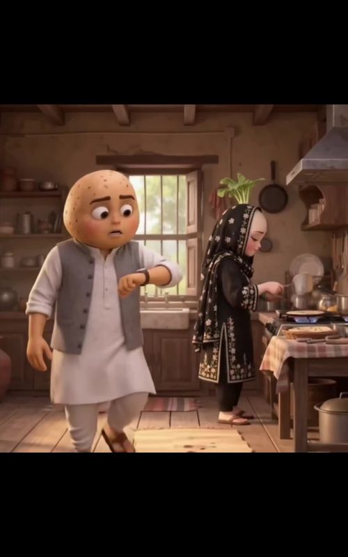 #allu #vegetablestory #aivagetables #emotionalstory #tiktokgrowthchallenge  — AI fruit video by @vegetable.cartoon.tv