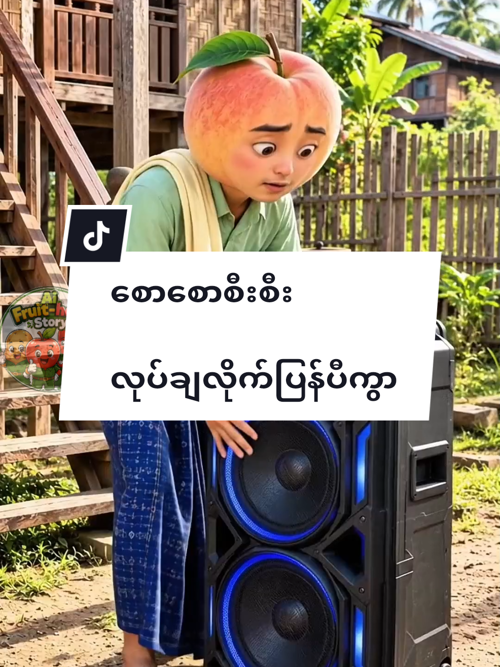 ဘုံကထိန်သီချင်းဖွင့်တာလေကွာ #aitrend #Fruitstory #aifruitheadstory #aifruit #fypシ゚viral__ @🇯🇵AI Fr — AI fruit video by @aifruitheadstory1