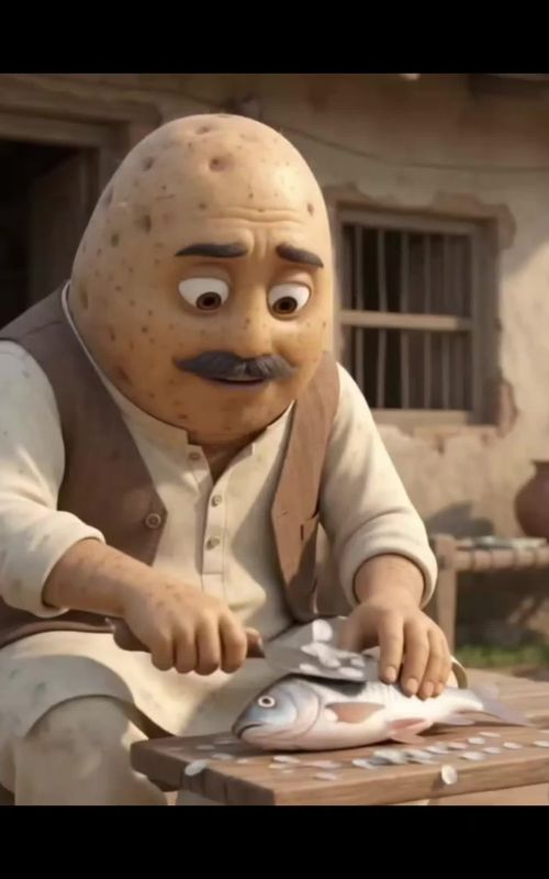 #allu #vegetablestory #aivagetables #emotionalstory #tiktokgrowthchallenge  — AI fruit video by @vegetable.cartoon.tv