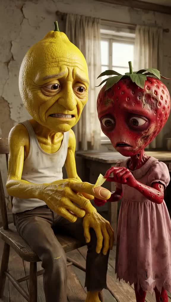 #madewithcantina #rescue #ai  #cartoon #aivideos #fruitstory #story #story #storyfypシ #ppppppppppppp — AI fruit video by @tiktokvi111