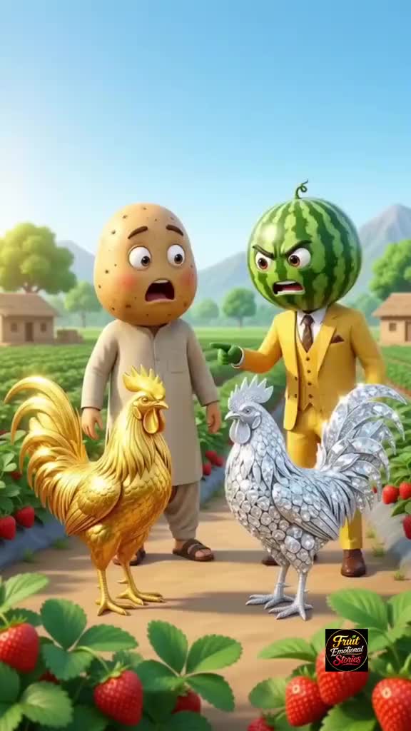 #aivegetablesvideo #vegetablestory #aivideos #viral #foryou  — AI fruit video by @aloo.king.12