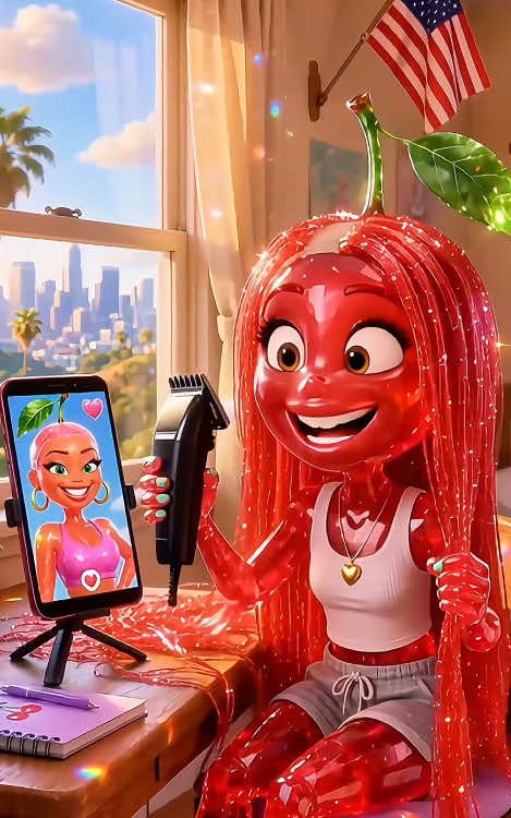 #aianimation #fyp #trending #frutas #parte1 — AI fruit video by @beatricy0v0