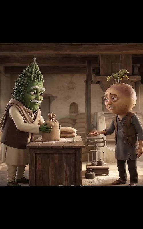 #allu #vegetablestory #aivagetables #emotionalstory #tiktokgrowthchallenge  — AI fruit video by @vegetable.cartoon.tv